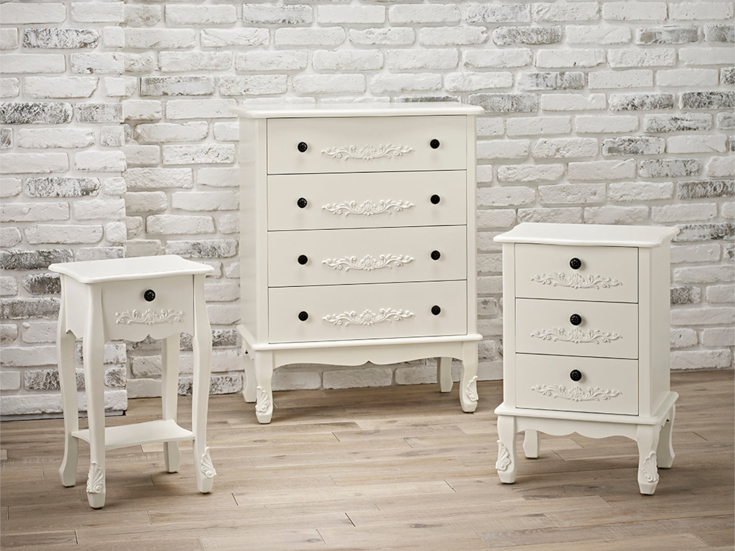 Antoinette Bedroom Furniture in White