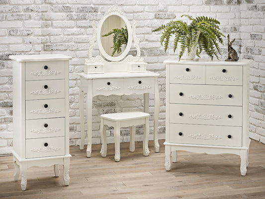 Antoinette Bedroom Furniture in White