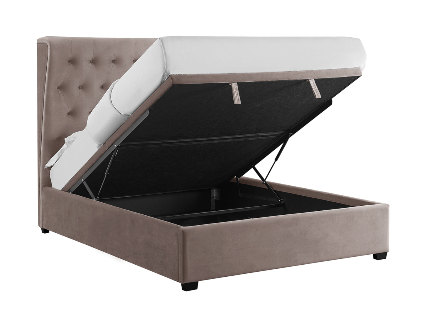 Belgravia Ottoman Bed Frame in Cappuccino