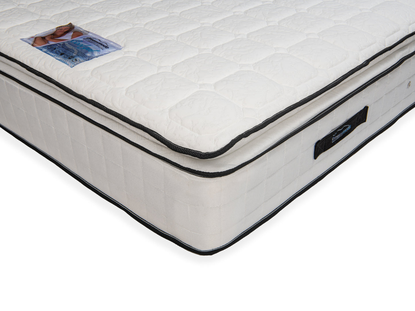 Cool Gel Open Coil Spring Mattress with Cool Gel Foam Pillow Top - Medium