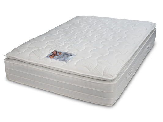 Marble Pocket Mattress with Marble Foam Pillow Top - Medium