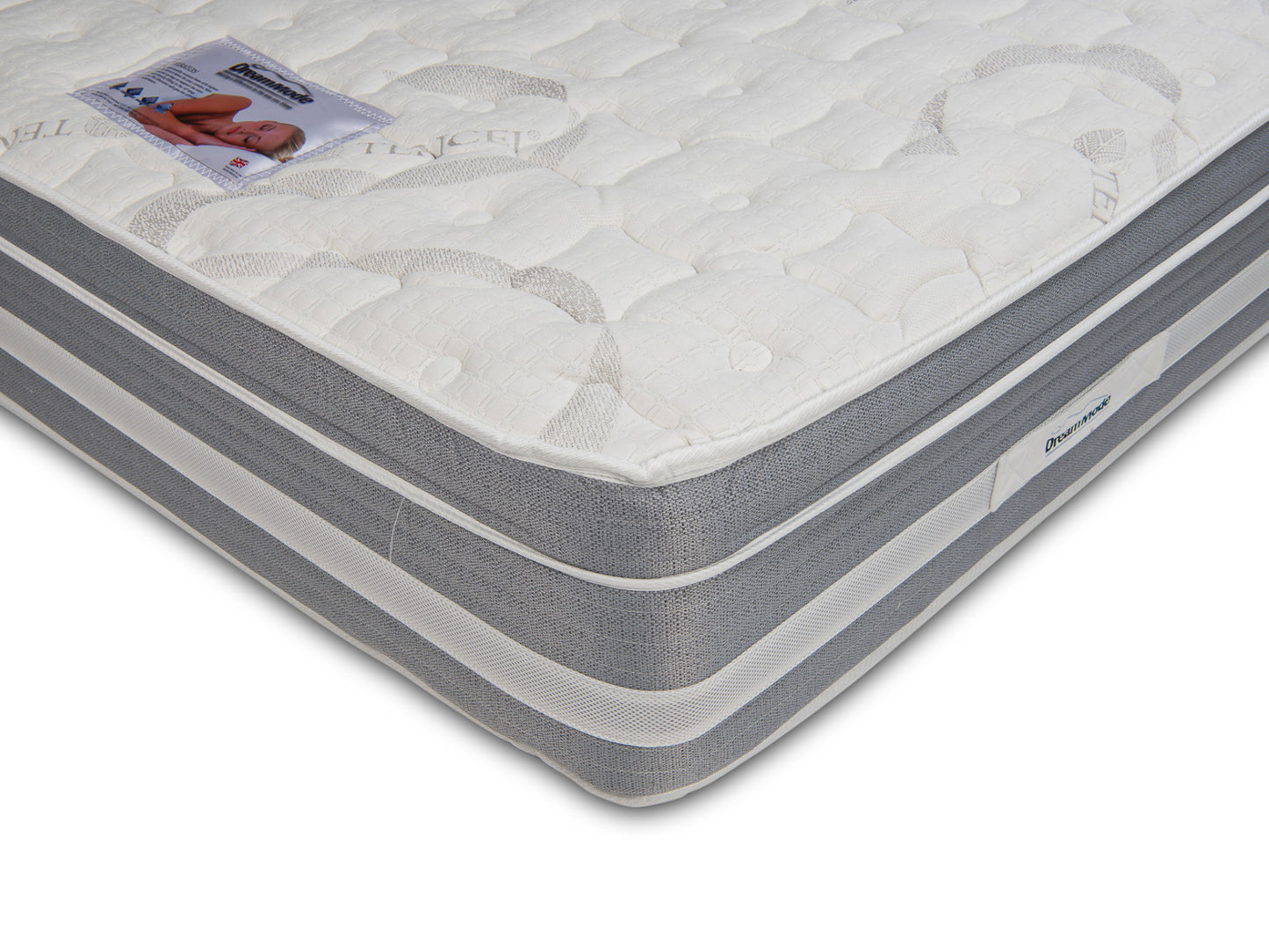 Sheraton 1200 Pocket Sprung Mattress with Visco Memory Foam Top - Medium/Firm