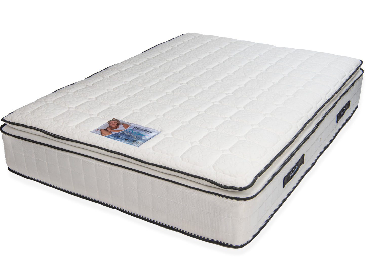 Cool Gel Open Coil Spring Mattress with Cool Gel Foam Pillow Top - Medium