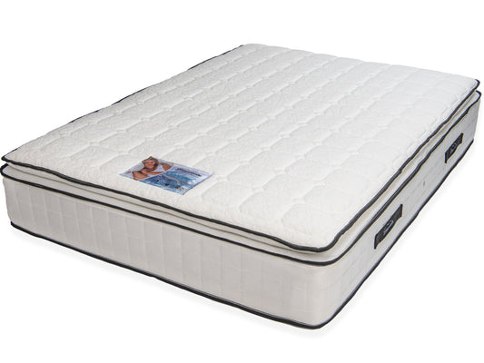 Cool Gel Open Coil Spring Mattress with Cool Gel Foam Pillow Top - Medium