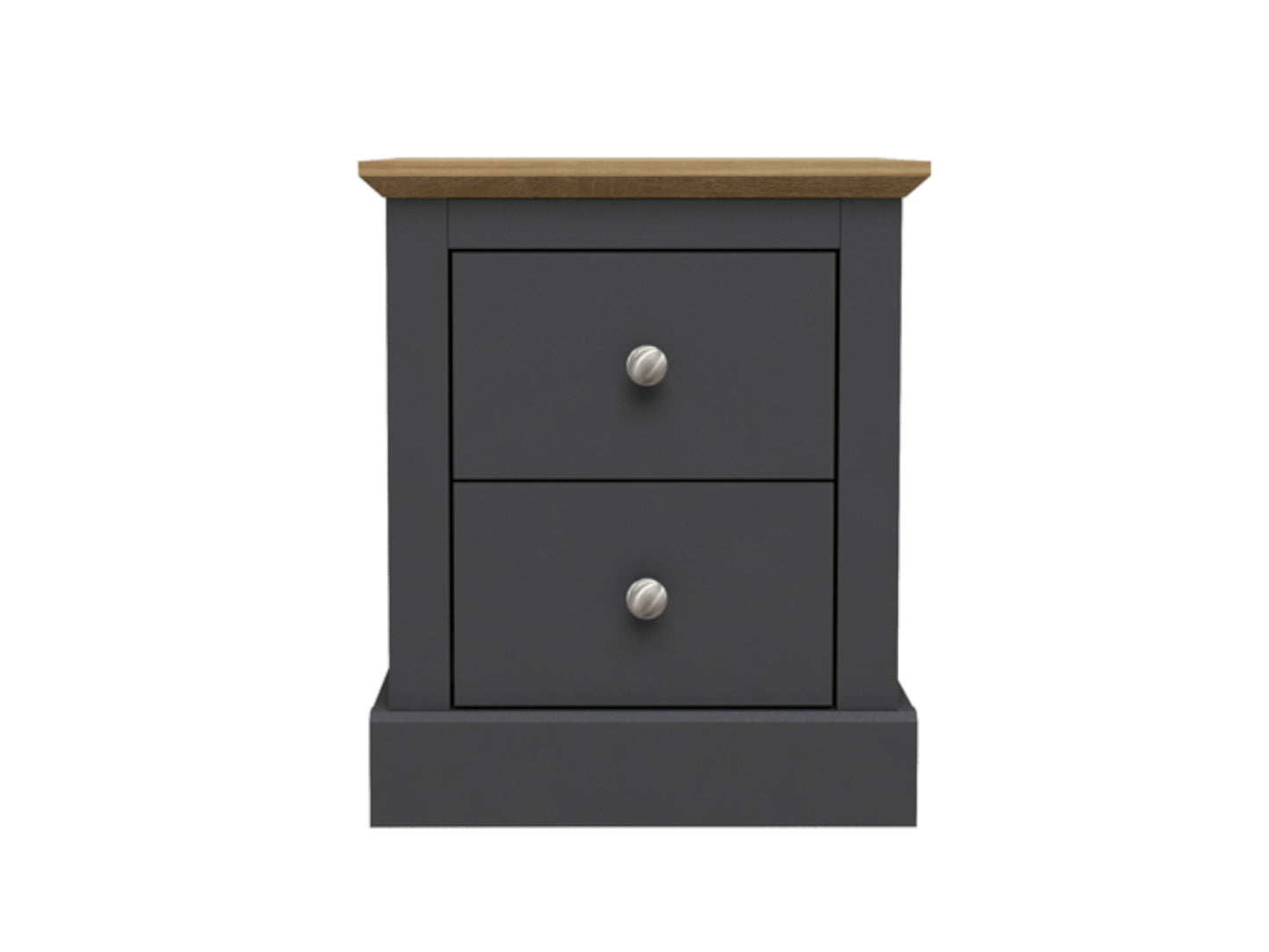 Devon Bedroom Furniture in Charcoal and Oak