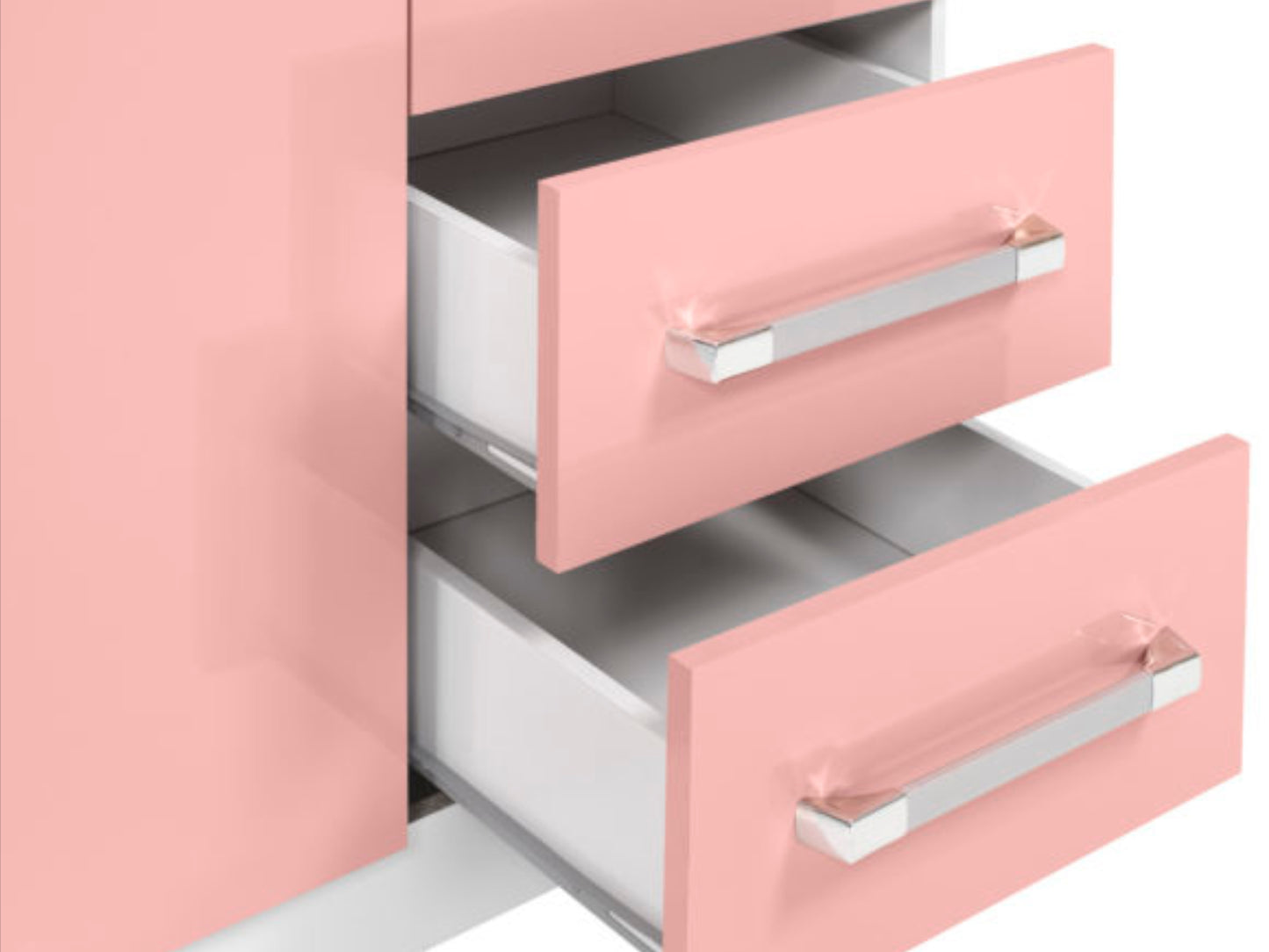 Jaspa Bedroom Set in Pink