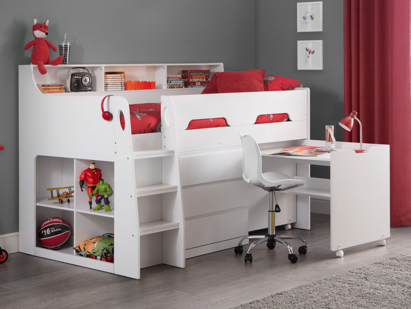 Jupiter Mid sleeper in White