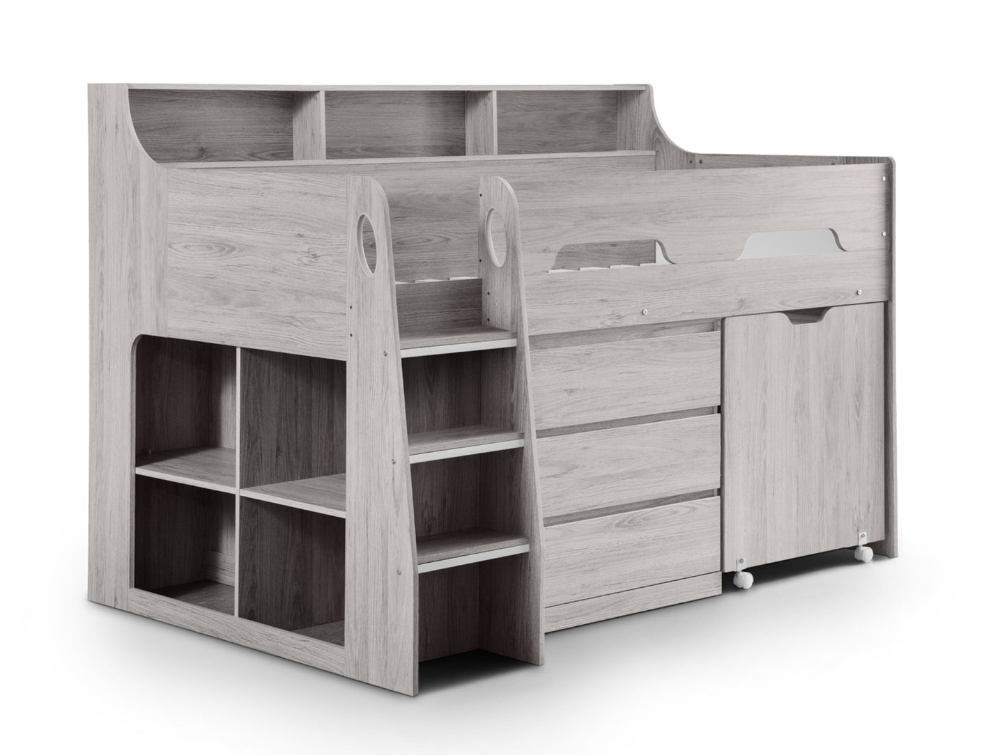 Jupiter Mid sleeper in Grey Oak