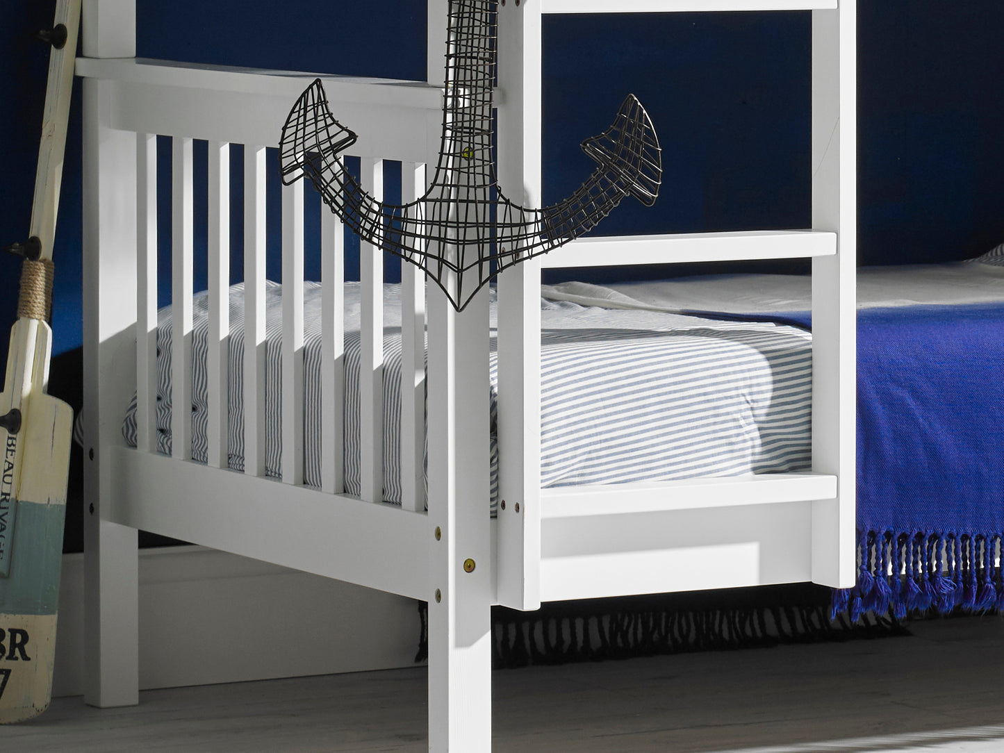 Leo Bunk Bed in White