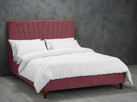 Lexie Bed Frame in Vintage Pink