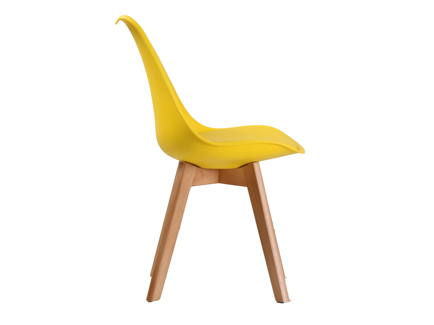 Louvre Dining Chair in Yellow (2 Pack)