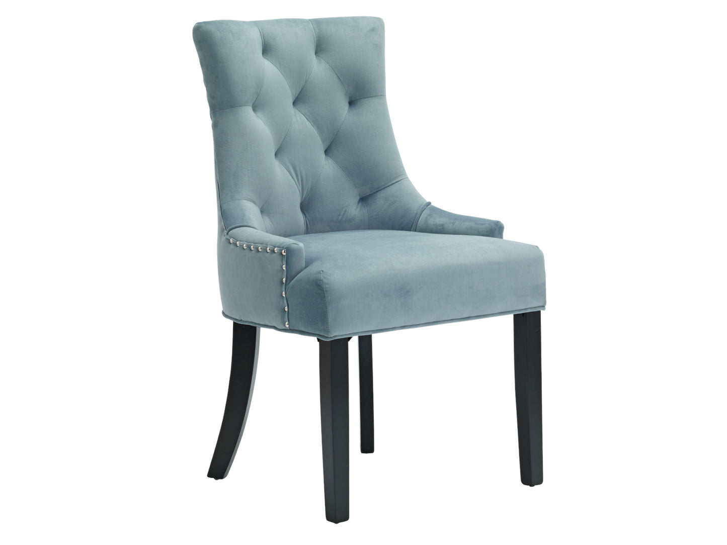 Morgan Dining Chair in Blue (2 Pack)