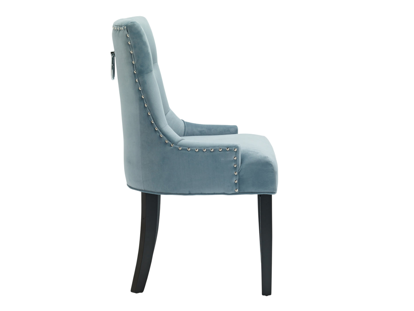 Morgan Dining Chair in Blue (2 Pack)