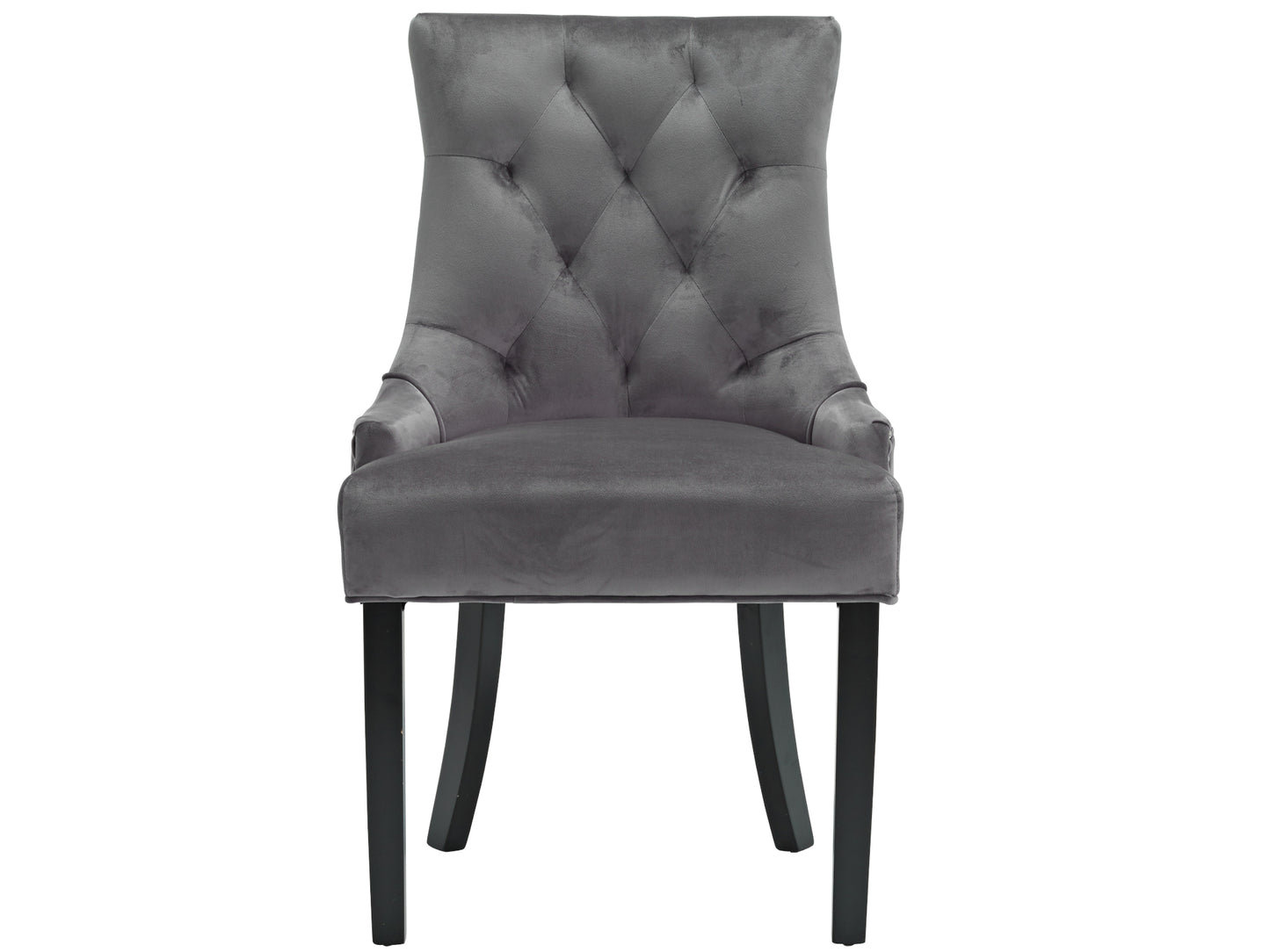 Morgan Dining Chair in Grey (2 Pack)