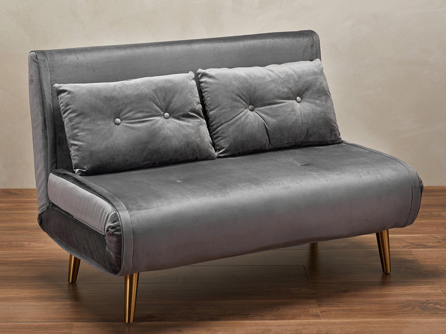 Madison Sofa Bed in Plush Grey