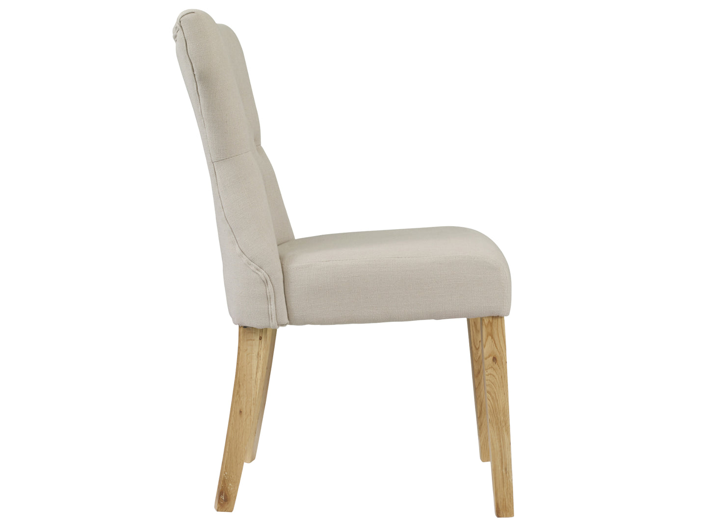 Naples Dining Chair in Beige (2 Pack)