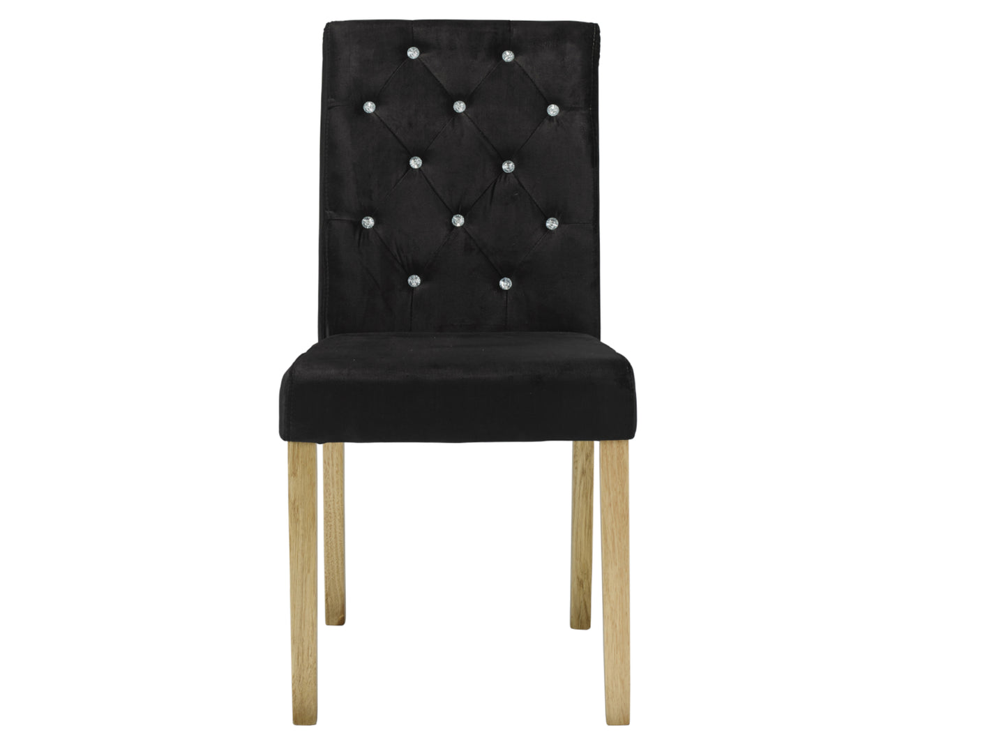 Paris Dining Chair in Black (2 Pack)