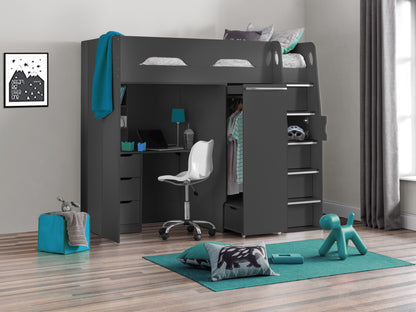 Pegasus High Sleeper - Anthracite