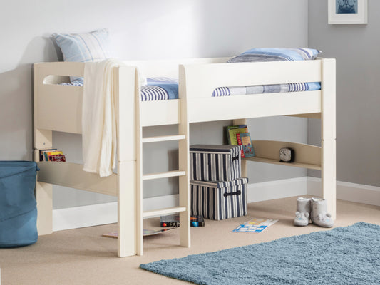 Pluto Mid sleeper in Stone White