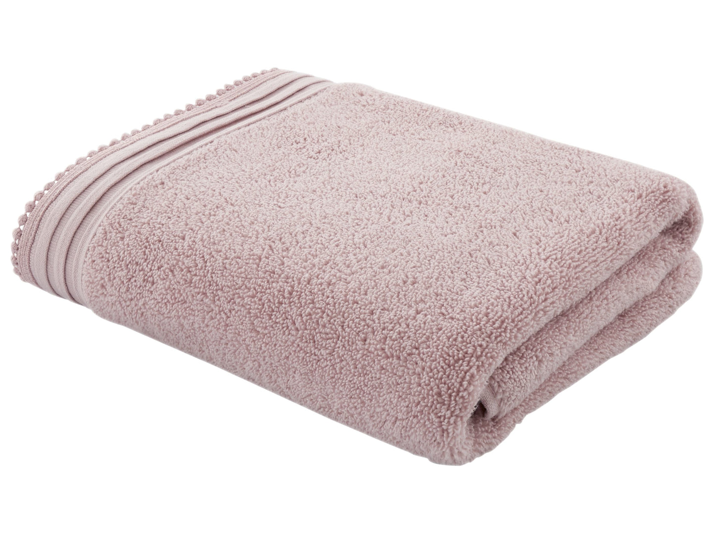 Catherine Lansfield Pom Pom Zero Twist Towels in  Blush