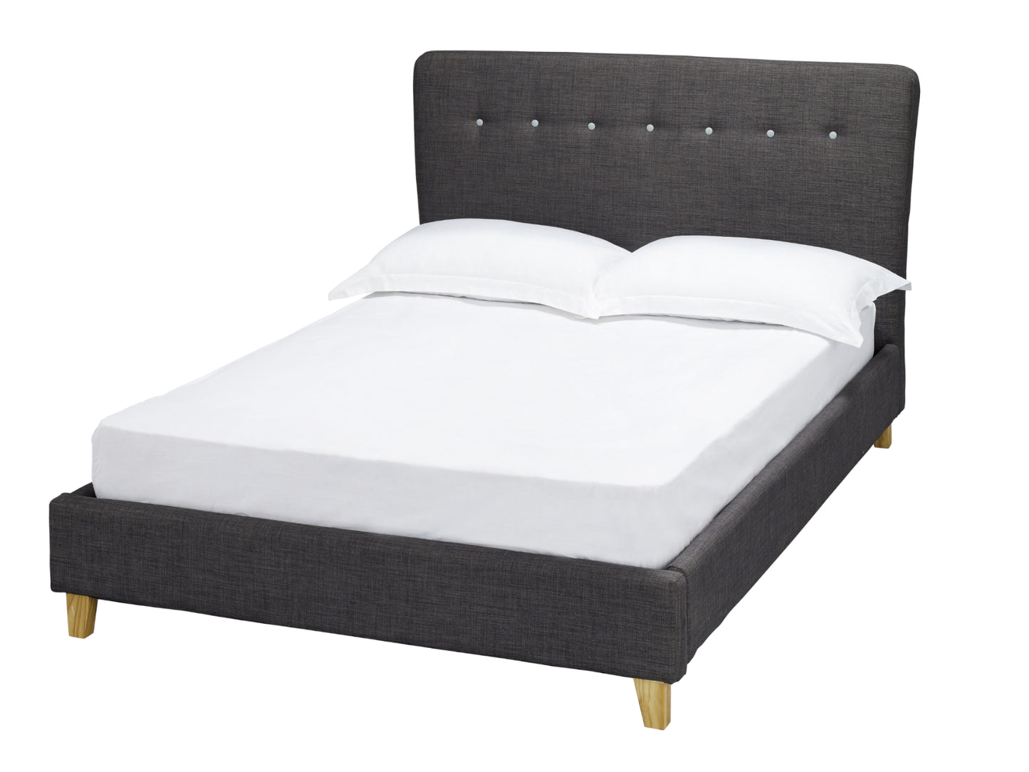 Portico Bed Frame in Charcoal