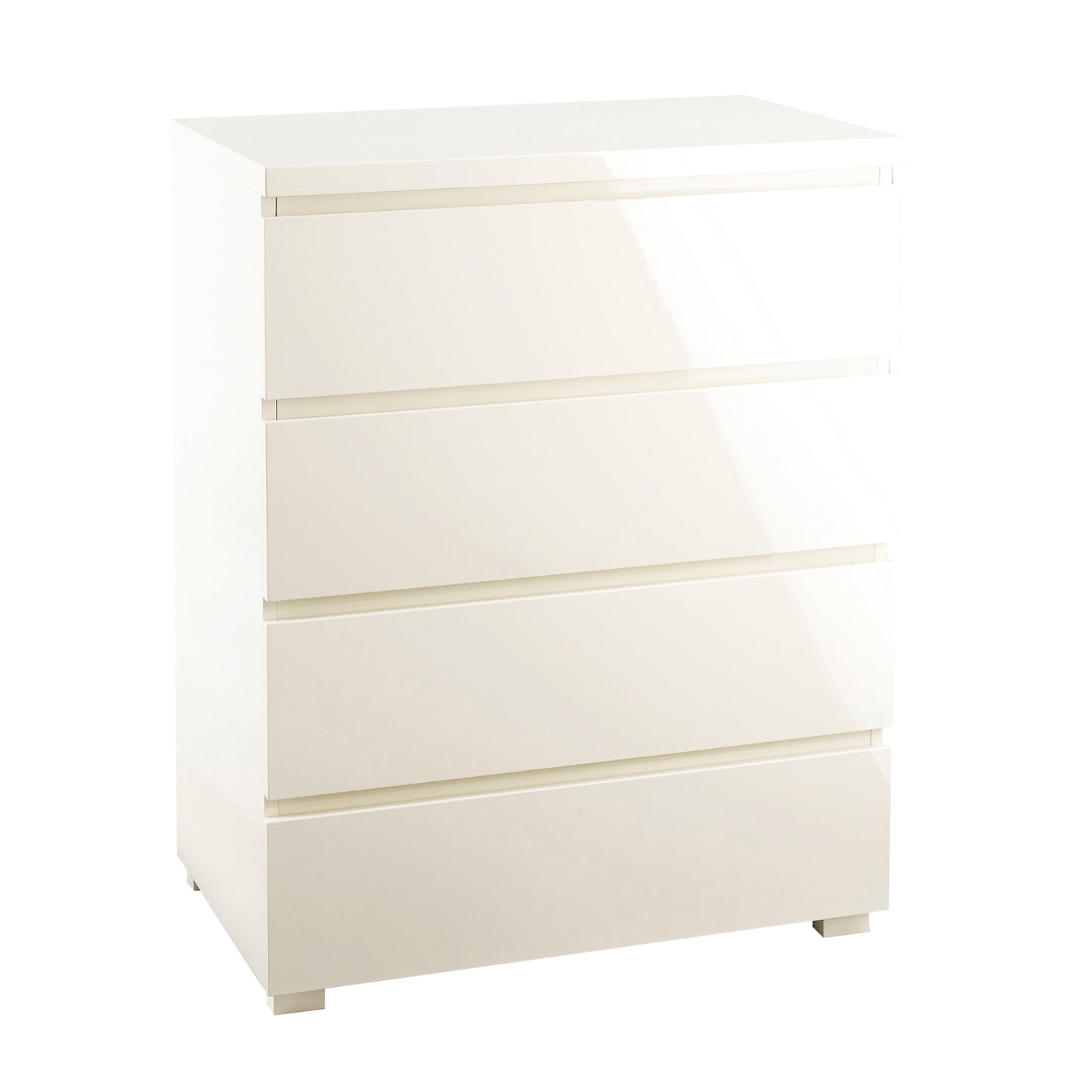 Puro Bedroom Furniture in Cream Gloss