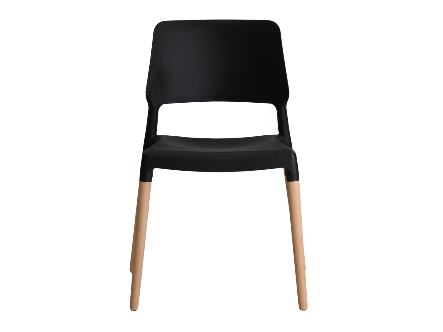 Riva Dining Chair in Black (2 Pack)