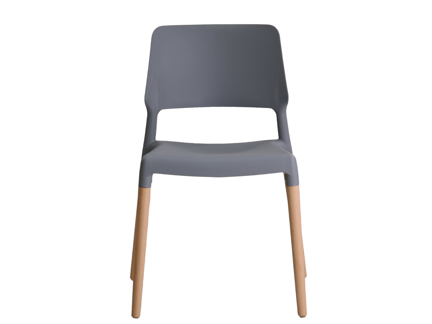 Riva Dining Chair in Grey (2 Pack)