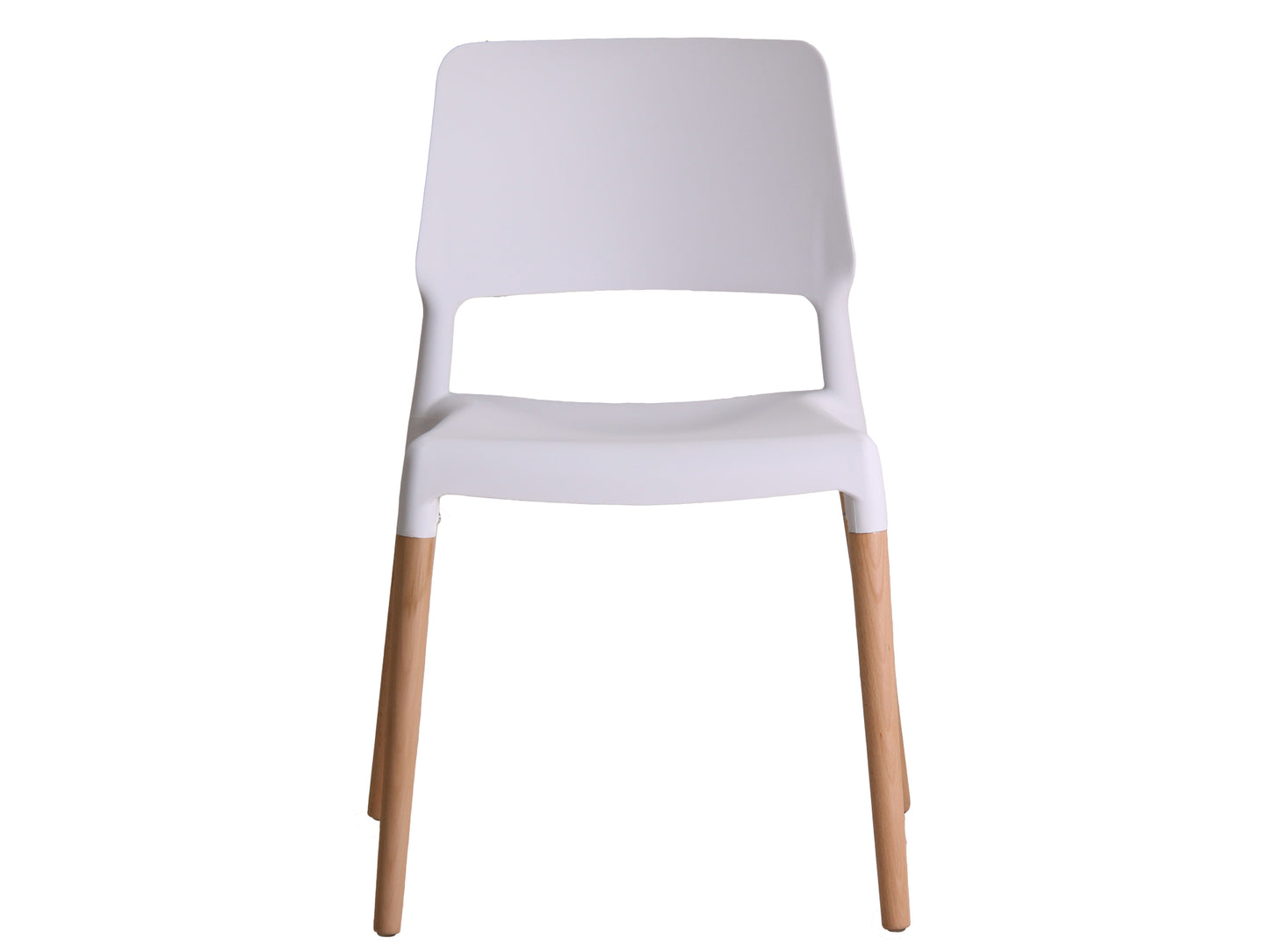 Riva Dining Chair in White (2 Pack)