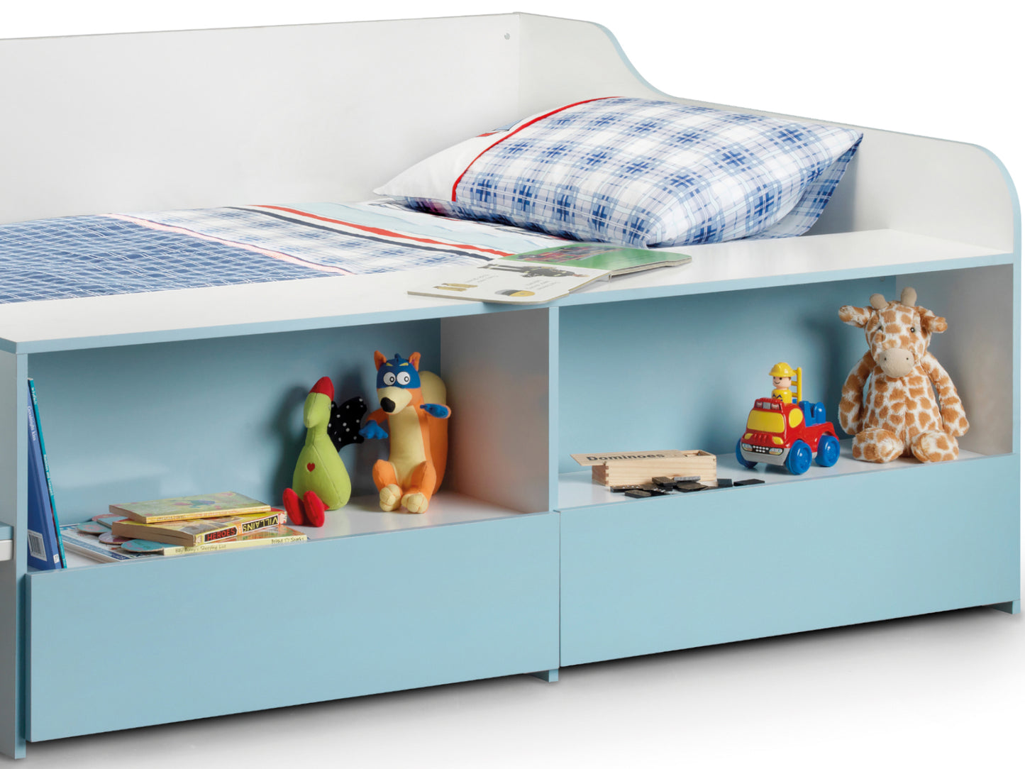 Stella Low Sleeper Bed in Blue