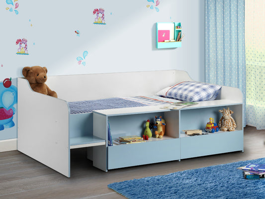 Stella Low Sleeper Bed in Blue