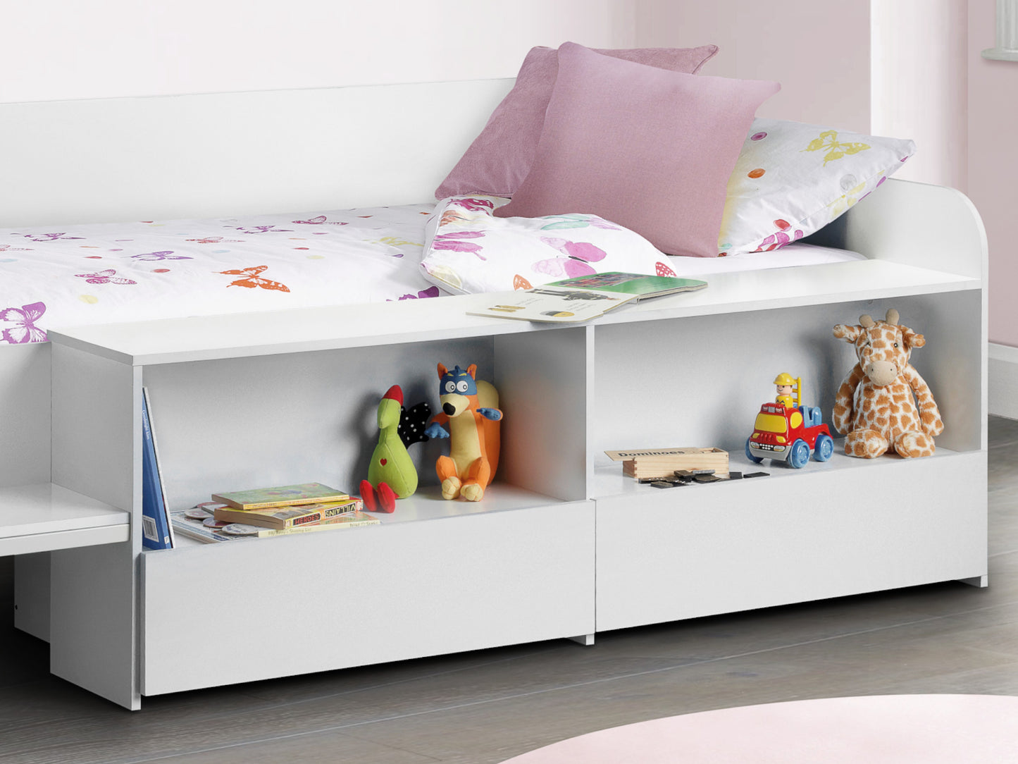 Stella Low Sleeper Bed in White