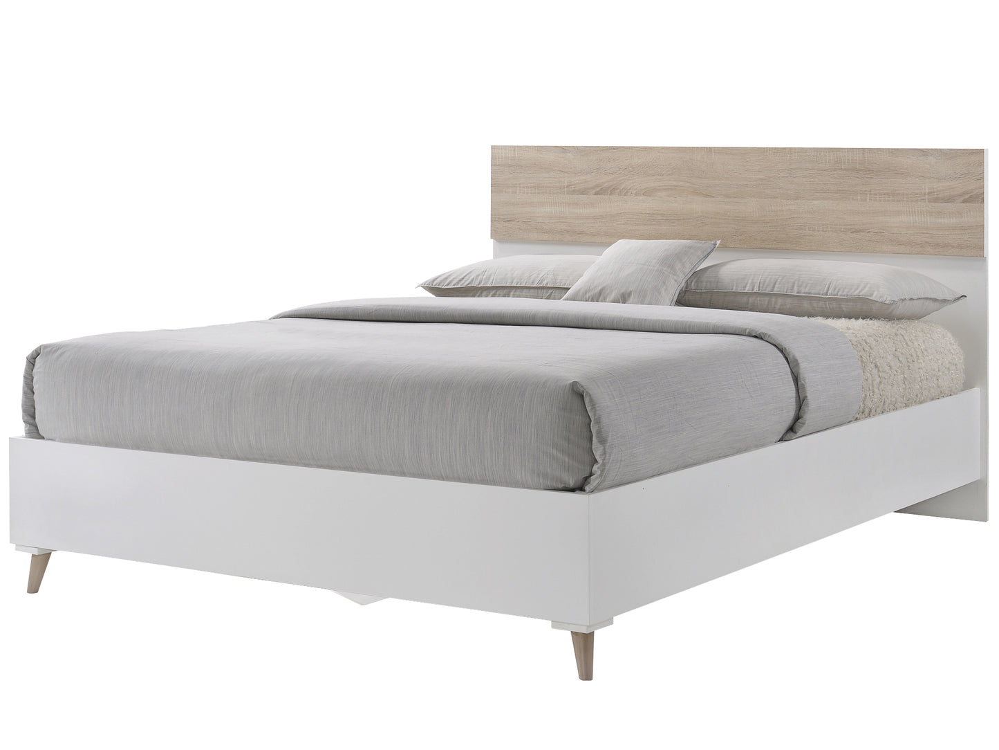Stockholme Bedroom Furniture in White and Oak