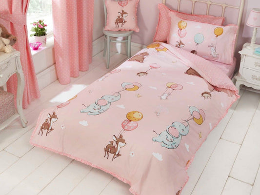 Float Away Childrens Bedding Set Pink