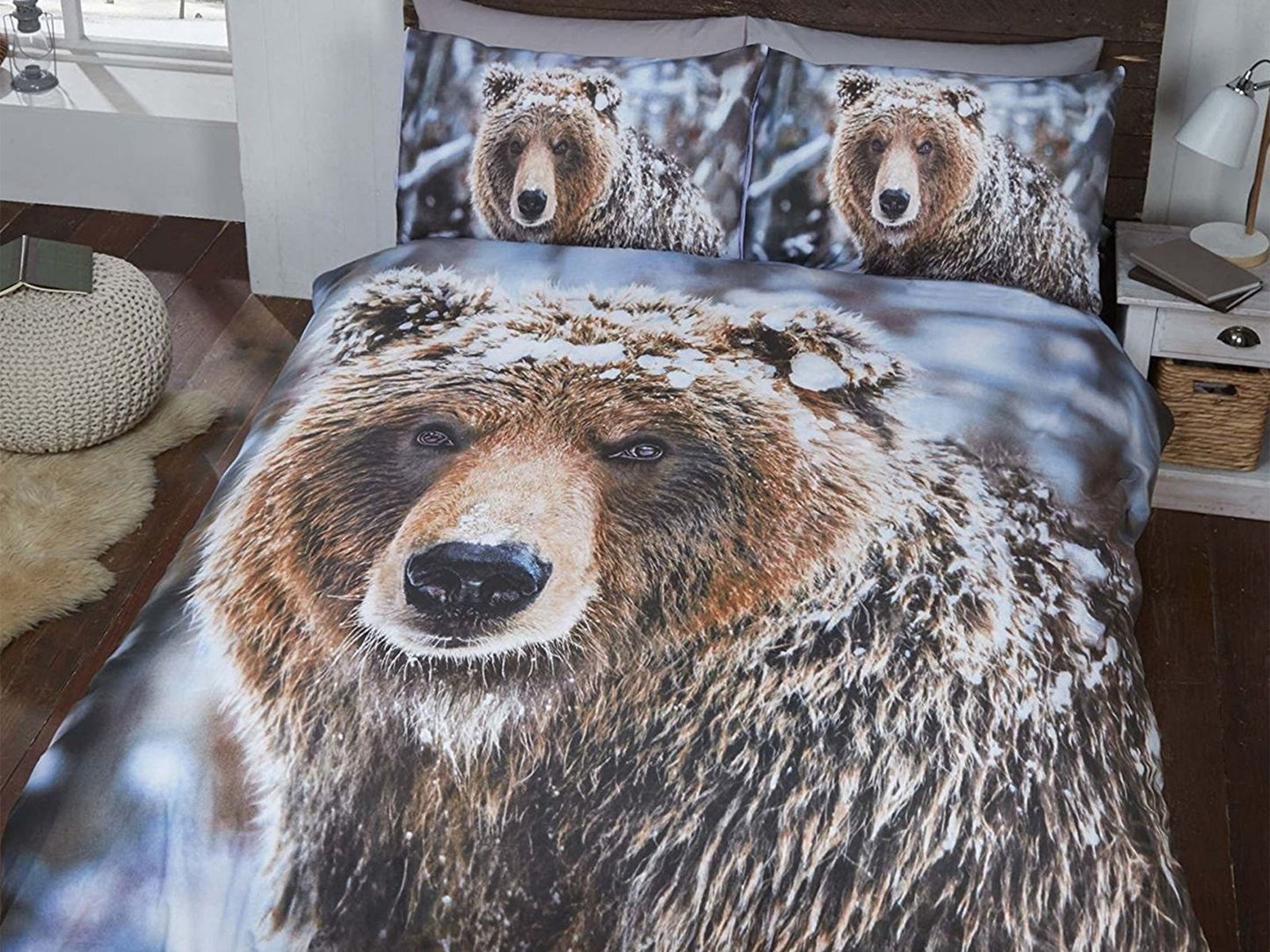 Big Bear Bedding Set Multi
