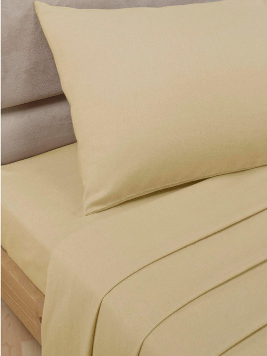 Percale Luxury Extra Deep Fitted Sheet Biscuit