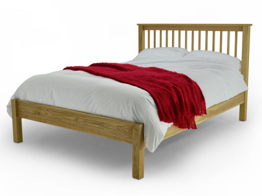 Ashmere Luxury Bed Frame in Solid Oak