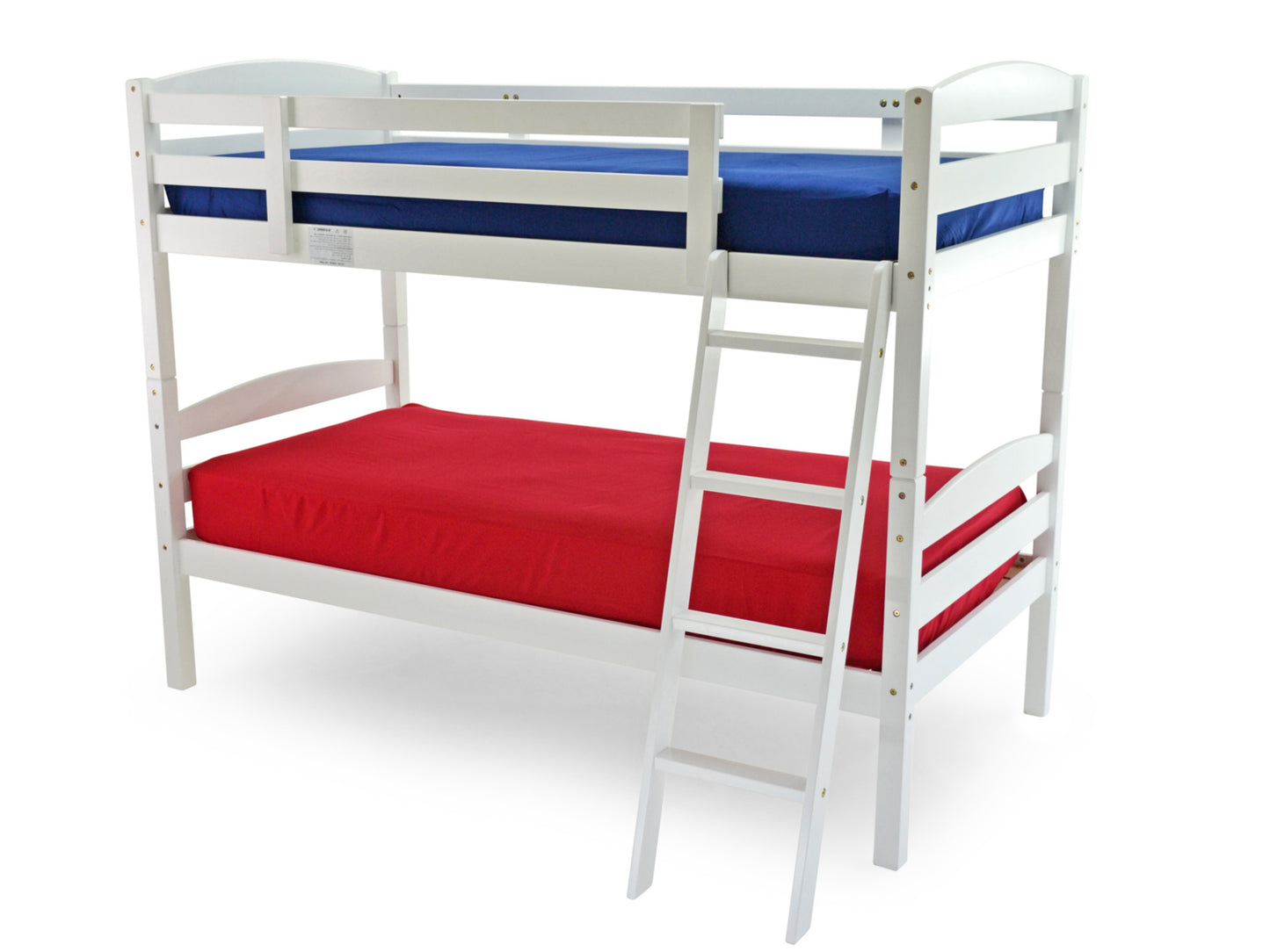 Modella Wooden Bunk Bed in White