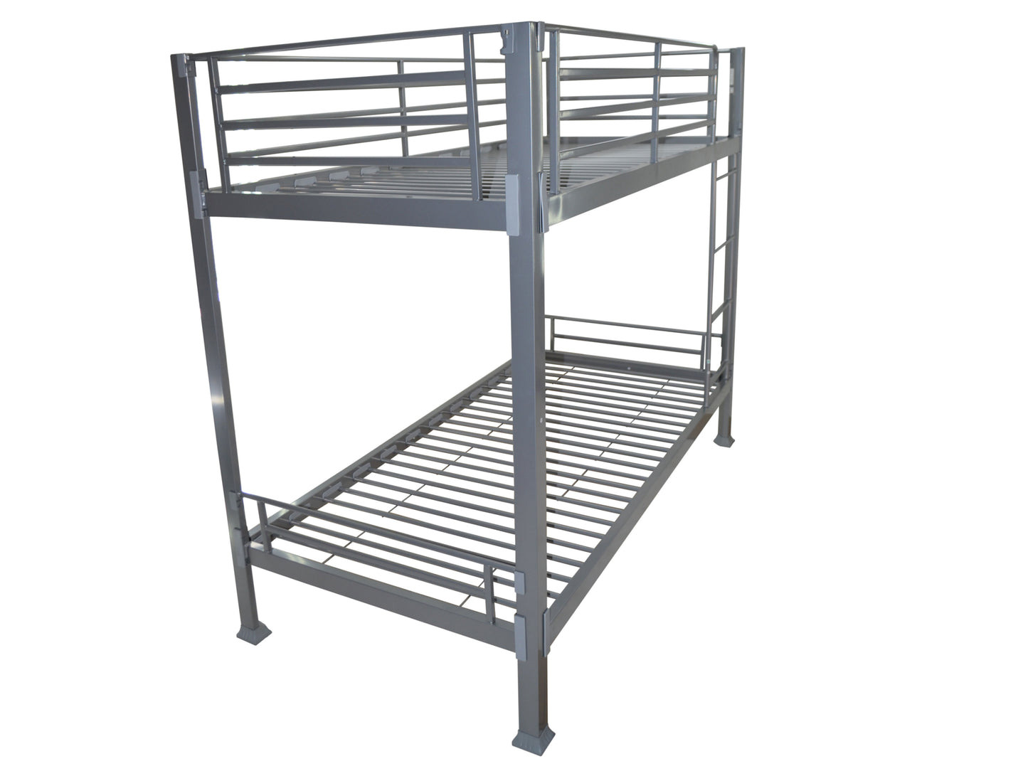 Bunkit Heavy Duty Metal Bunk Bed in Silver