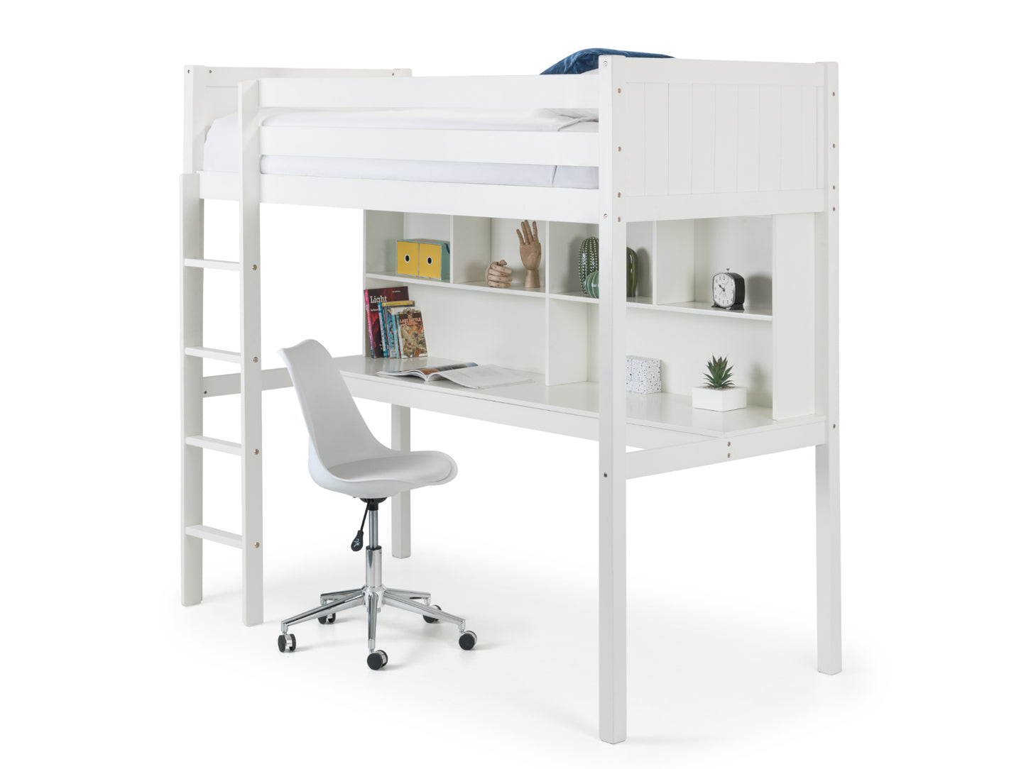 Titan High Sleeper in White