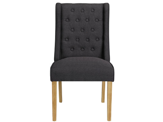 Verona Dining Chair in Charcoal (2 Pack)