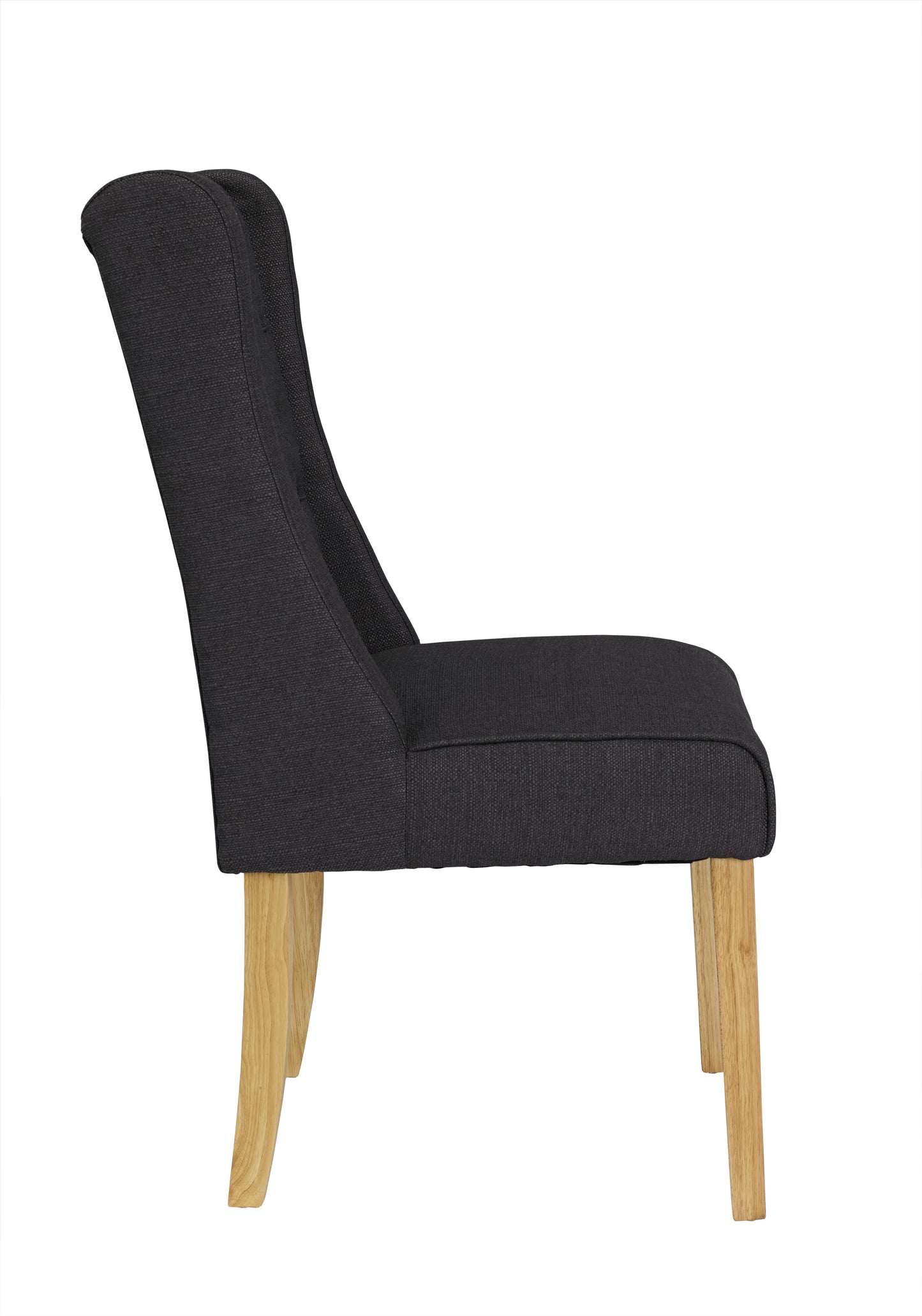 Verona Dining Chair in Charcoal (2 Pack)