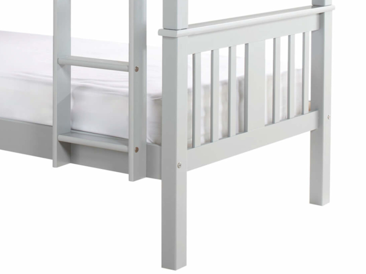 Vernan Wooden Bunk Bed in Grey