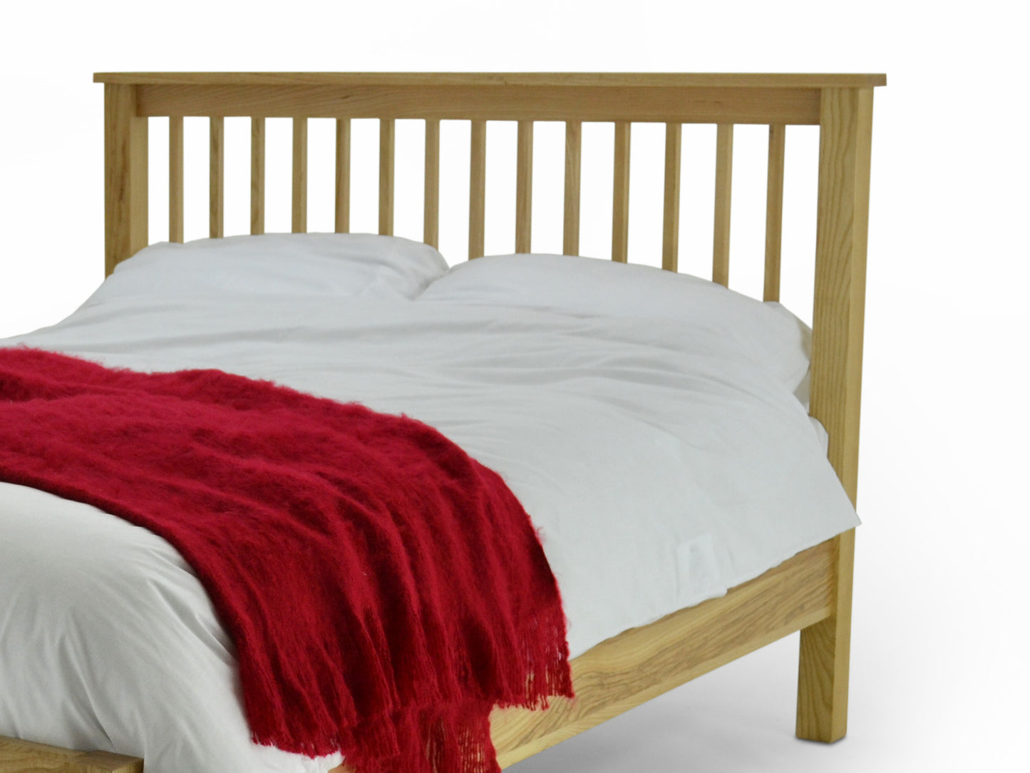 Ashmere Luxury Bed Frame in Solid Oak