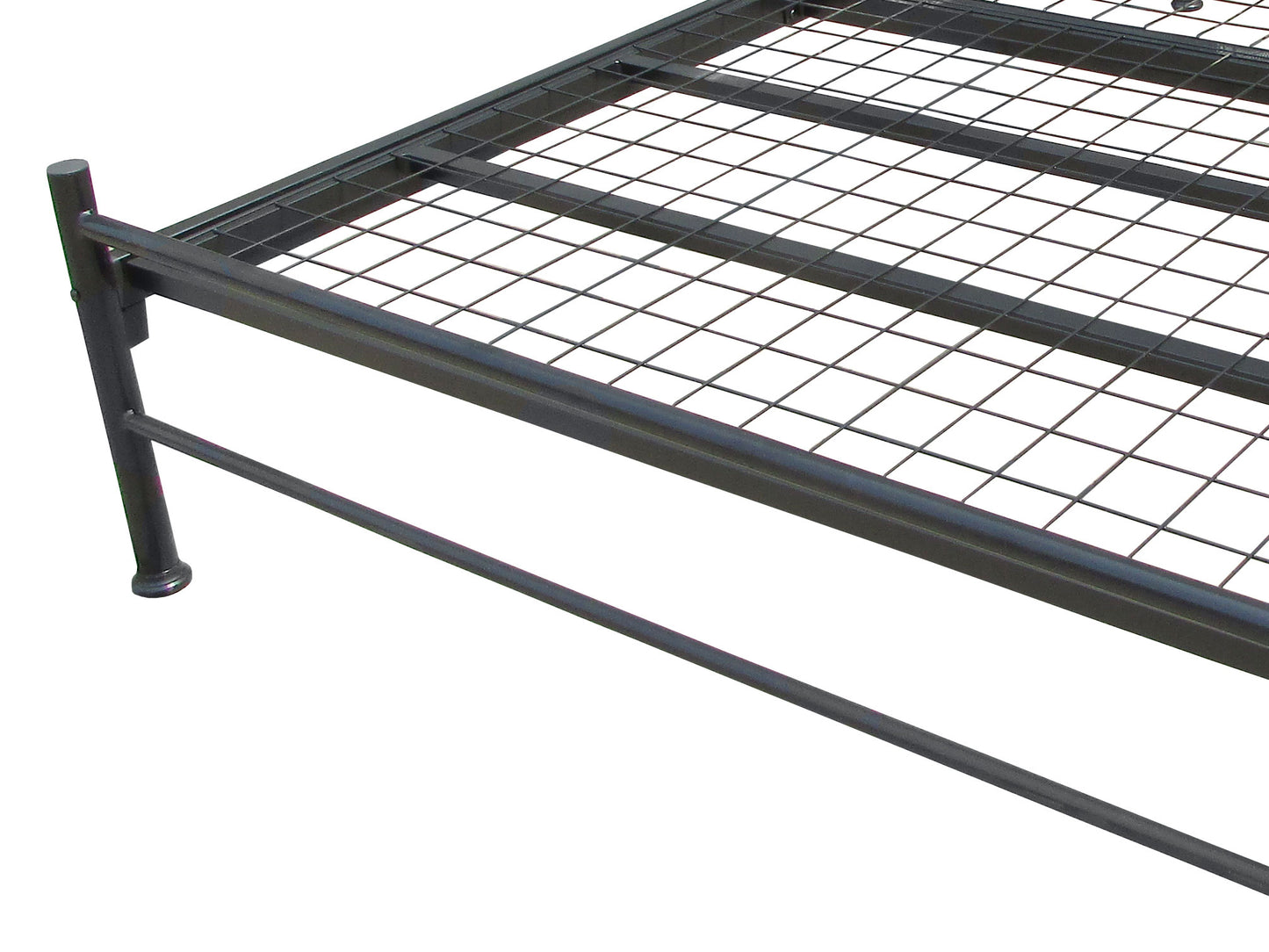 Brighton Luxury Metal Bed Frame in Black