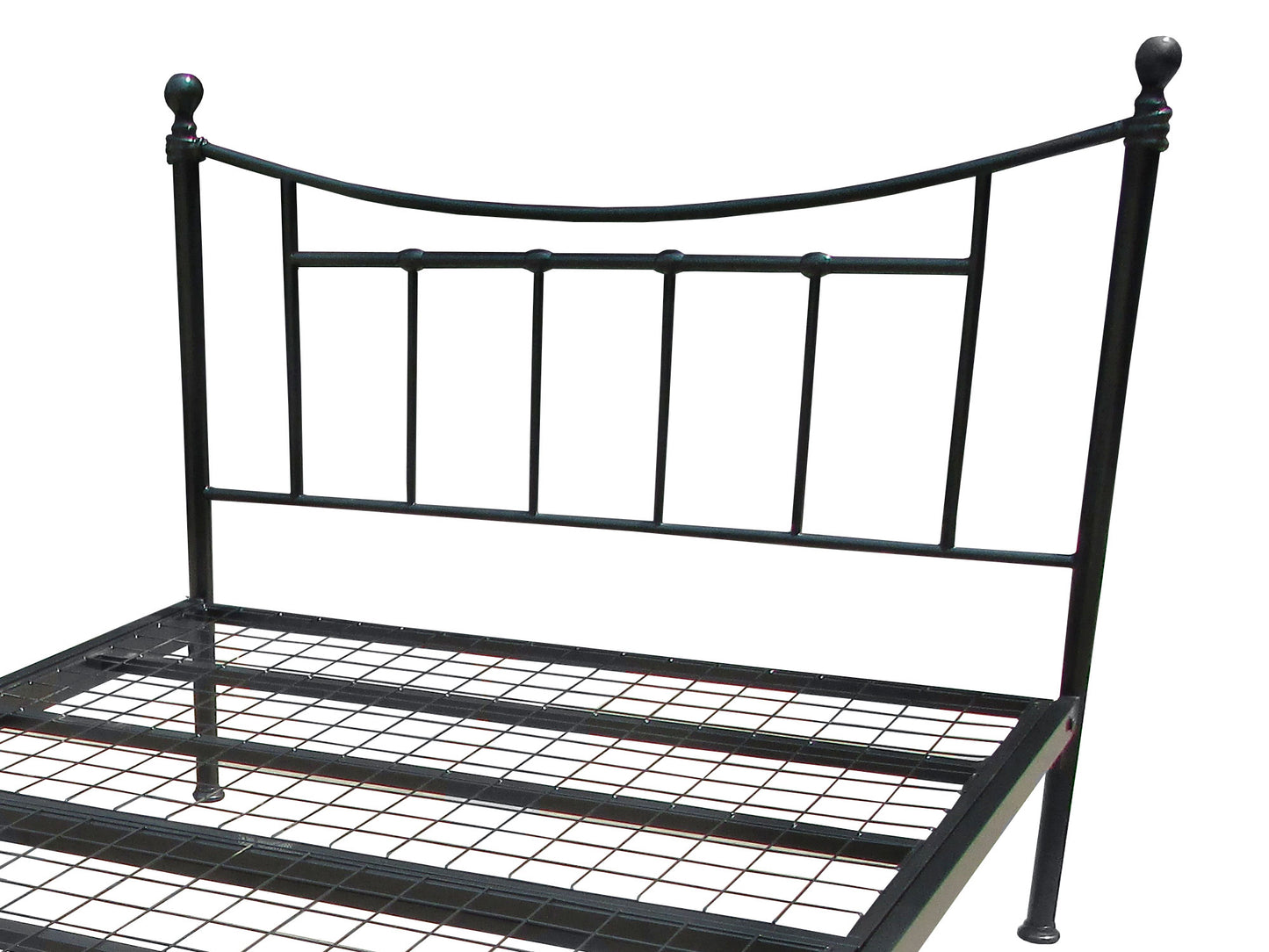 Brighton Luxury Metal Bed Frame in Black