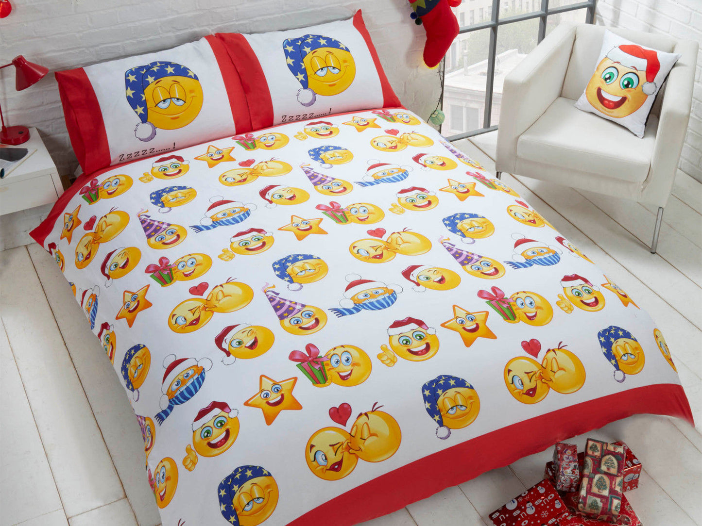 Christmas Icons Bedding Set Multi