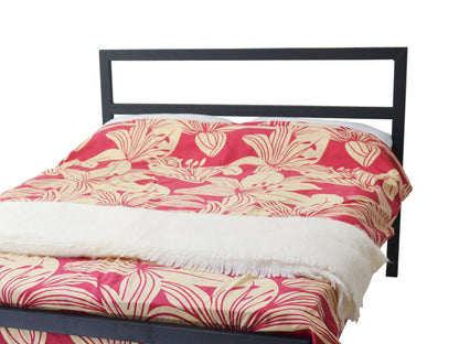 Euxton Mesh Metal Bed Frame in Black