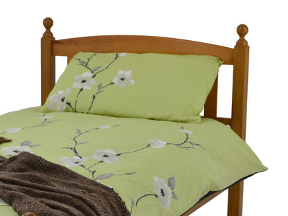 Florida Wooden Bed Frame in Antique Pine