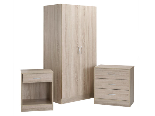 Delta Bedroom Set in Beech